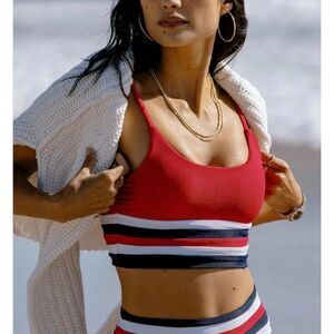 New Beach Riot Mae Top in America Color Block Size L